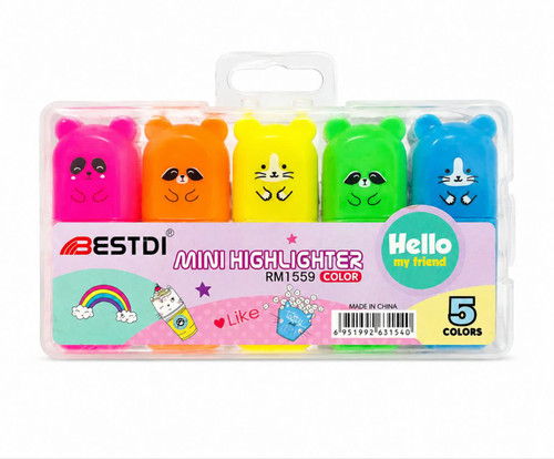 هایلایتر ۶ عددی مدل hello